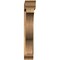 Ekena Millwork Funston Traditional Rough Sawn Bracket w/ Offset Brace, Western Red Cedar, 8"W x 48"D x 48"H BKT0806X48X48FST01RWR - alternate 4